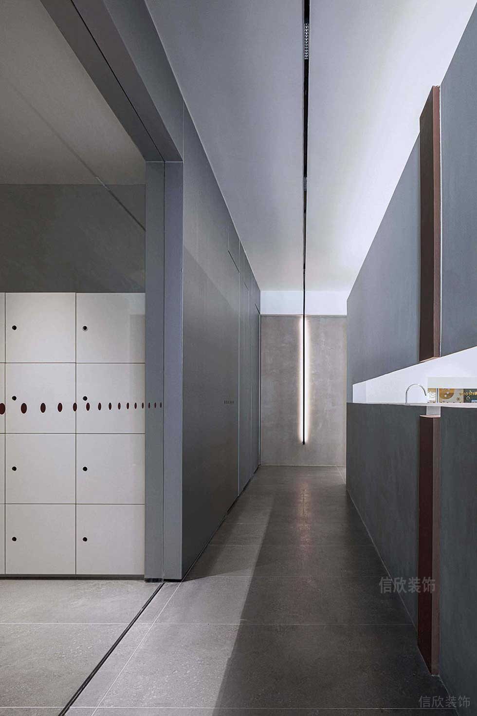 簡(jiǎn)約風(fēng)格公司過(guò)道裝修圖