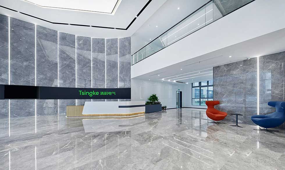 現(xiàn)代風(fēng)格辦公室大塘下效果圖