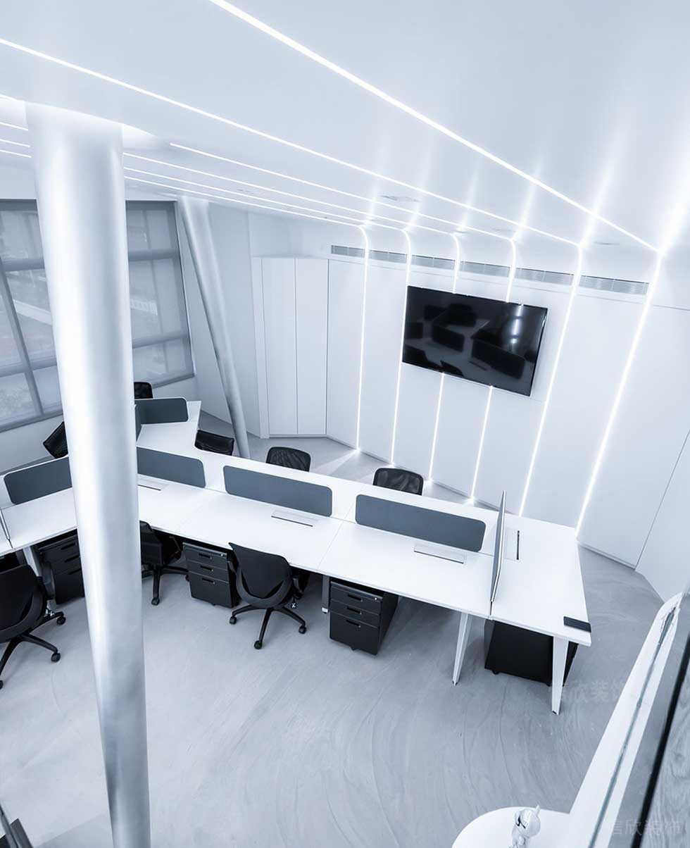 現(xiàn)代風(fēng)格企業(yè)辦公室裝修圖