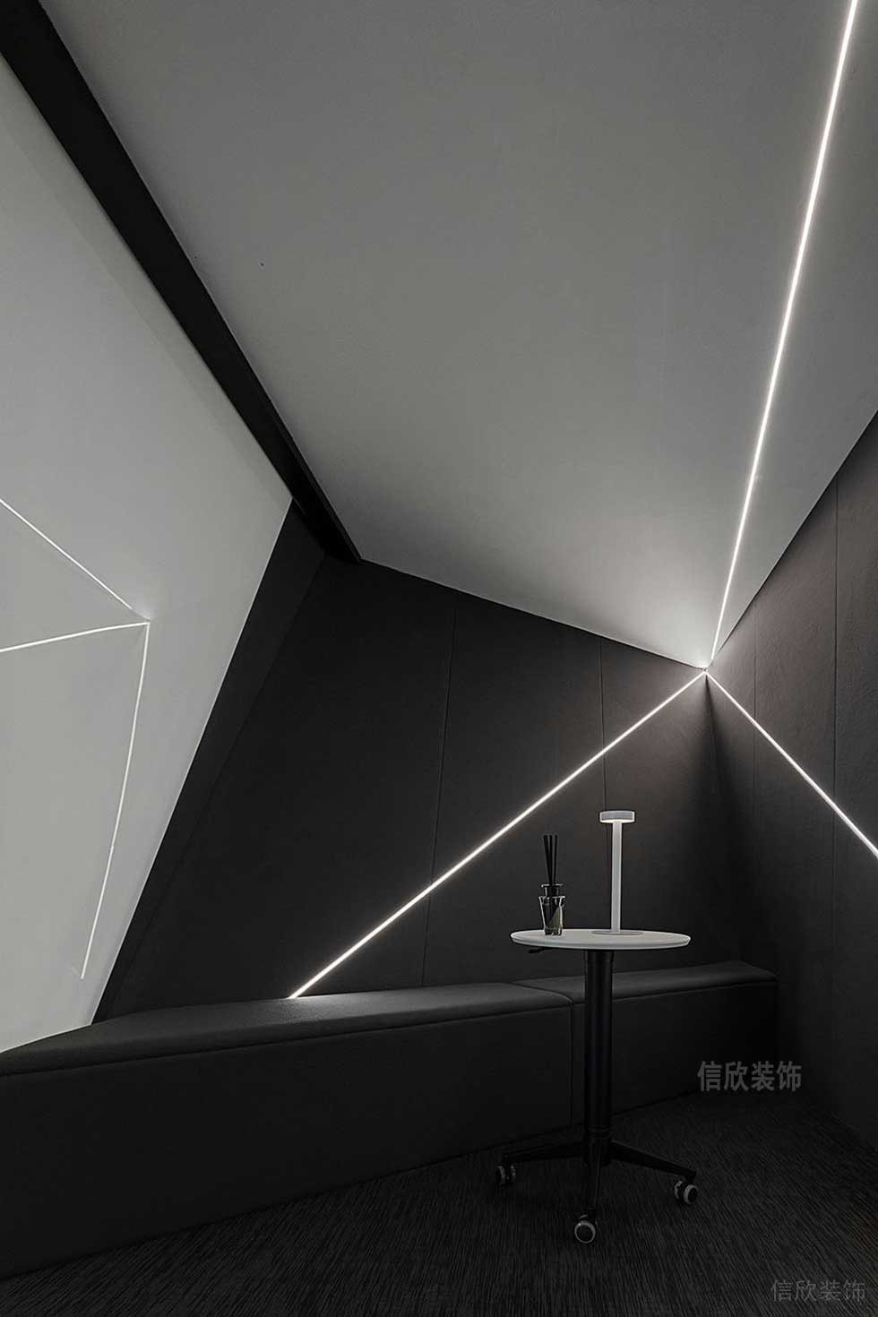 現(xiàn)代風格公司休閑洽談室裝修圖