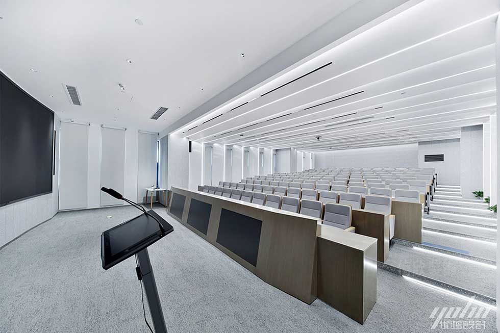 現(xiàn)代簡約風(fēng)格辦公空間座談培訓(xùn)室裝修圖