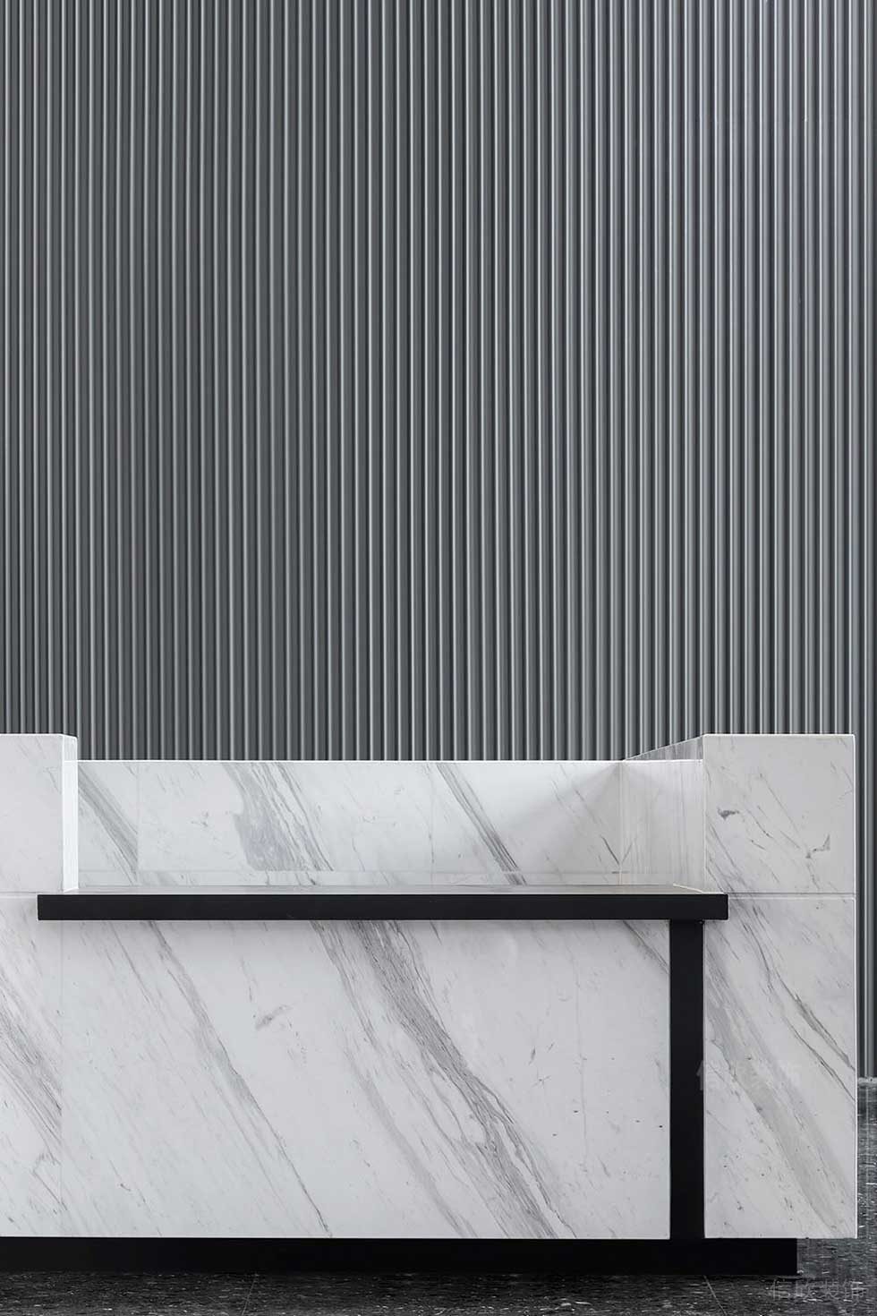 現(xiàn)代簡(jiǎn)約風(fēng)格商務(wù)公司服務(wù)臺(tái)效果圖