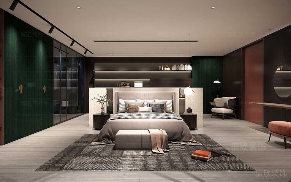 現(xiàn)代簡(jiǎn)約風(fēng)格公司董事長(zhǎng)辦公室休息區(qū)裝修圖