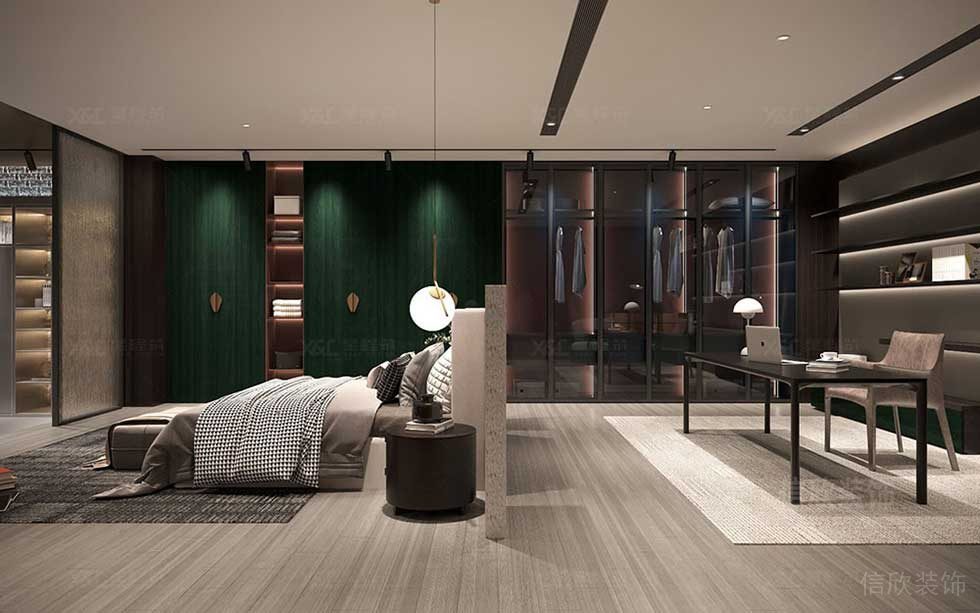 現(xiàn)代簡(jiǎn)約風(fēng)格公司董事長(zhǎng)辦公室裝修圖