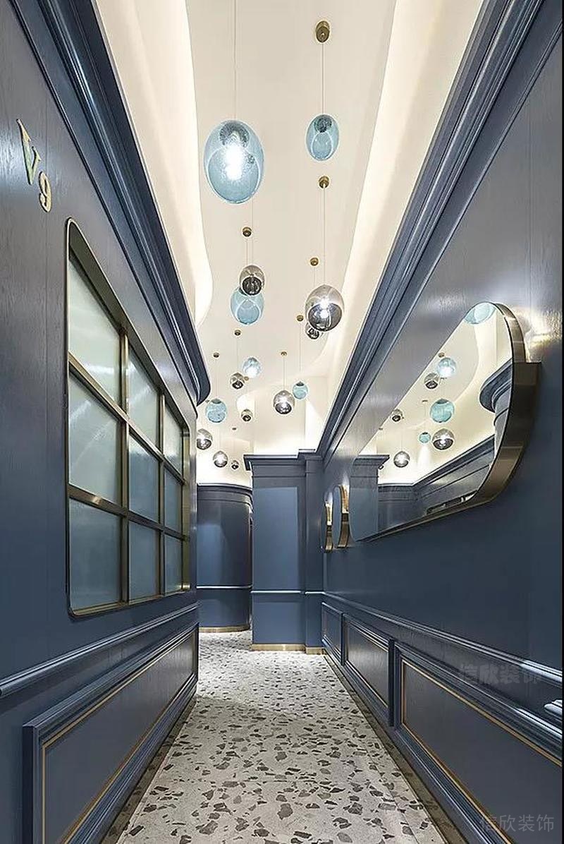 深圳羅湖餐飲茶餐廳裝修設計案例 走廊 深圳羅湖餐飲茶餐廳裝修設計案例 走廊