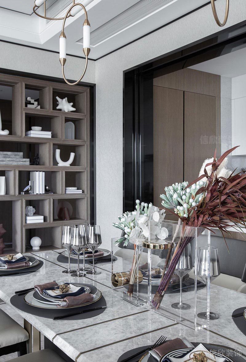 深圳寶安潤科華府家居新房現(xiàn)代風(fēng)格裝修設(shè)計(jì)案例 餐廳 深圳寶安潤科華府家居新房現(xiàn)代風(fēng)格裝修設(shè)計(jì)案例 餐廳