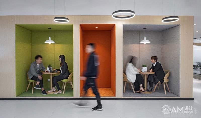 深圳龍崗辦公室裝修設計方案 洽談區(qū)