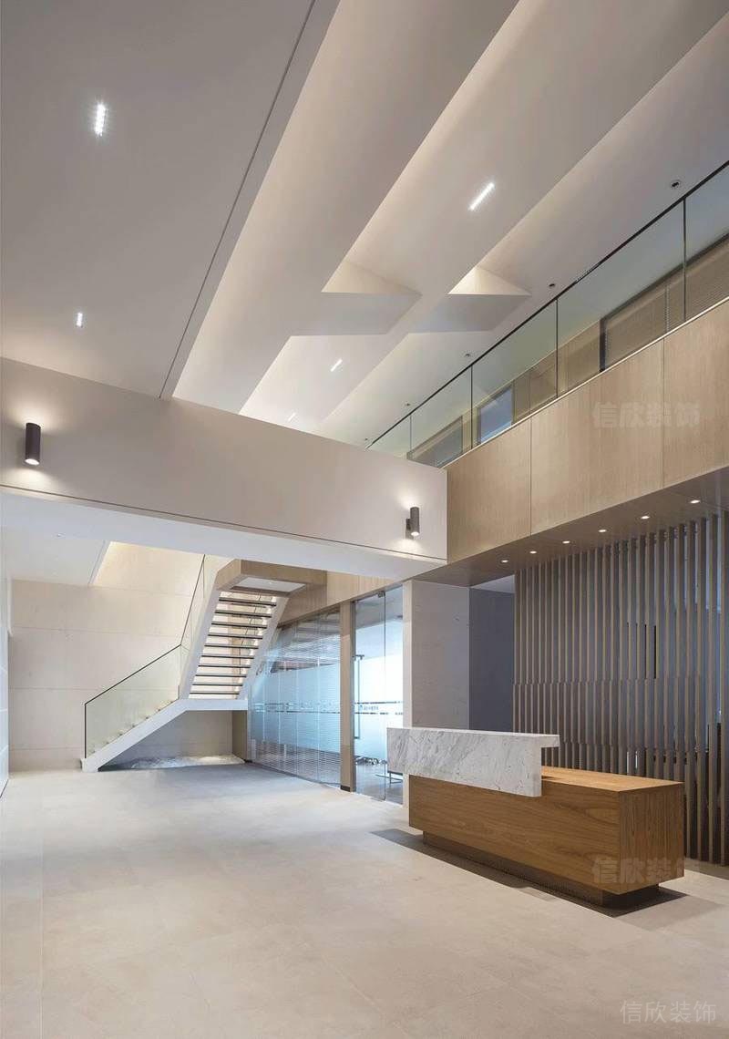 深圳龍華簡約的辦公室大廳裝修 深圳龍華簡約的辦公室大廳裝修