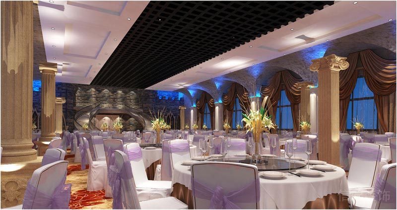 深圳寶安中式風格餐飲店裝修圖婚宴廳家具效果圖 深圳寶安中式風格餐飲店裝修圖婚宴廳家具效果圖