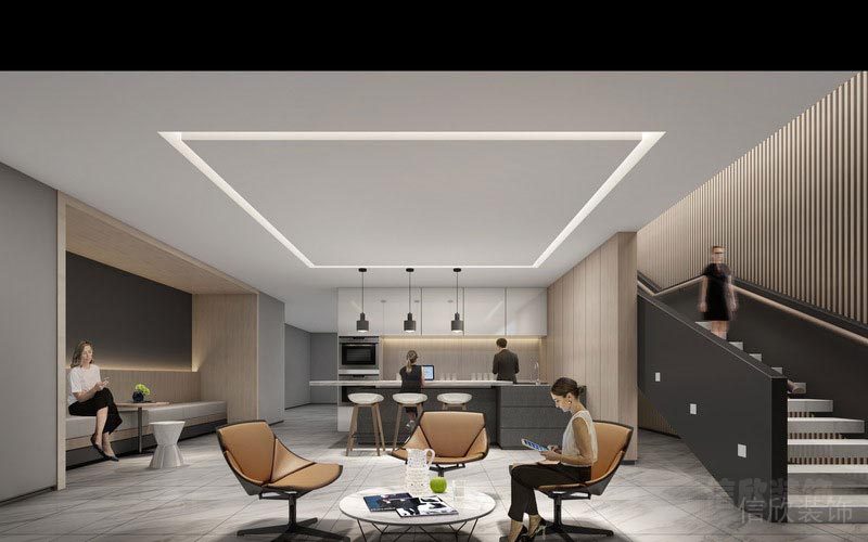 深圳龍崗辦公室裝修設計休息區(qū)效果圖 深圳龍崗辦公室裝修設計休息區(qū)效果圖