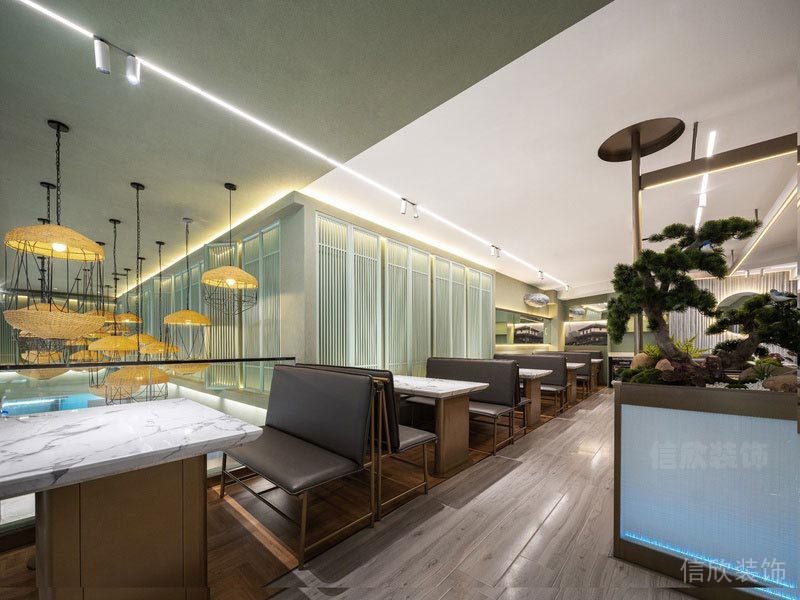 深圳石巖餐飲裝修設(shè)計(jì)公司案例 就餐區(qū) 深圳石巖餐飲裝修設(shè)計(jì)公司案例 就餐區(qū)