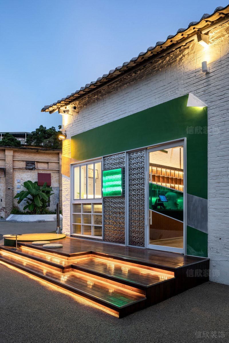 深圳蓮塘餐飲裝修設計公司案例 門頭 深圳蓮塘餐飲裝修設計公司案例 門頭