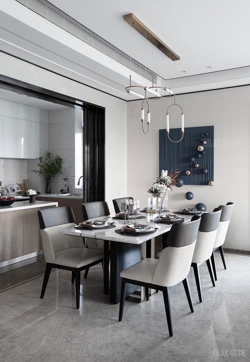 深圳寶安潤科華府家居新房現(xiàn)代風(fēng)格裝修設(shè)計(jì)案例 餐廳 深圳寶安潤科華府家居新房現(xiàn)代風(fēng)格裝修設(shè)計(jì)案例 餐廳