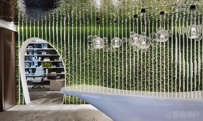 極具創意的田園風辦公室 前臺區 極具創意的田園風辦公室 前臺區