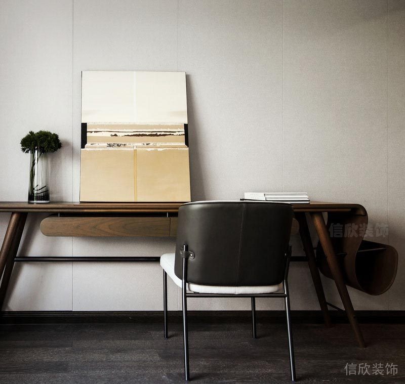 深圳蛇口家庭新房全包裝修方案主臥梳妝臺(tái)