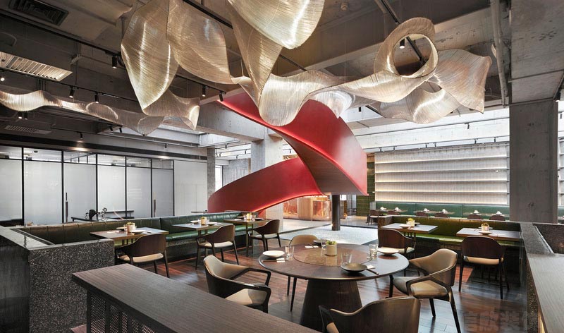 深圳龍華工業風餐廳裝修設計效果圖用餐區 深圳龍華工業風餐廳裝修設計效果圖用餐區