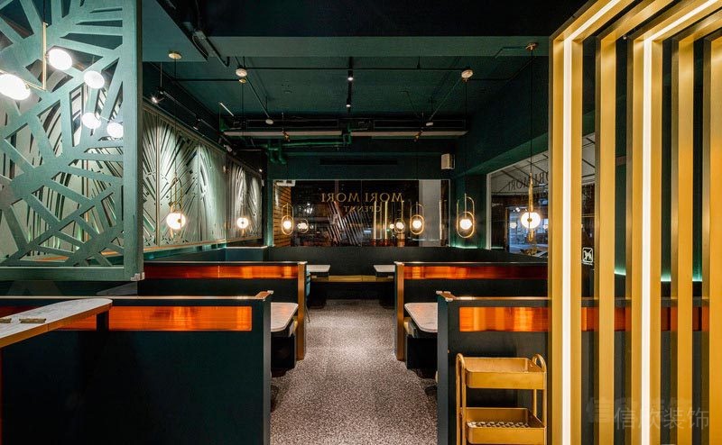深圳東門餐飲裝修設(shè)計公司案例用餐區(qū)