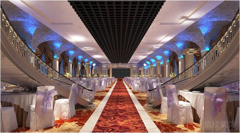 深圳寶安中式風格餐飲店裝修圖婚宴廳禮堂效果圖 深圳寶安中式風格餐飲店裝修圖婚宴廳禮堂效果圖