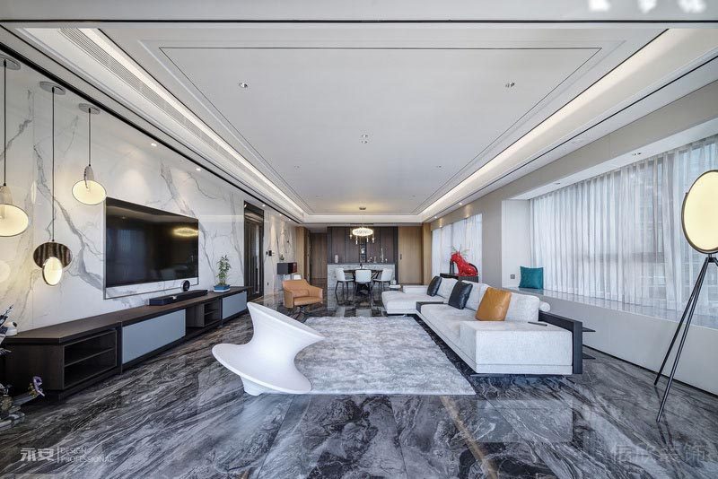 深圳西鄉(xiāng)家居二手房裝修設計客廳