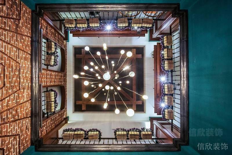 深圳前海餐飲裝修設計公司案例 中庭 深圳前海餐飲裝修設計公司案例 中庭