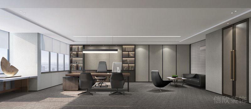 深圳龍崗辦公室裝修設計總裁辦公室效果圖 深圳龍崗辦公室裝修設計總裁辦公室效果圖