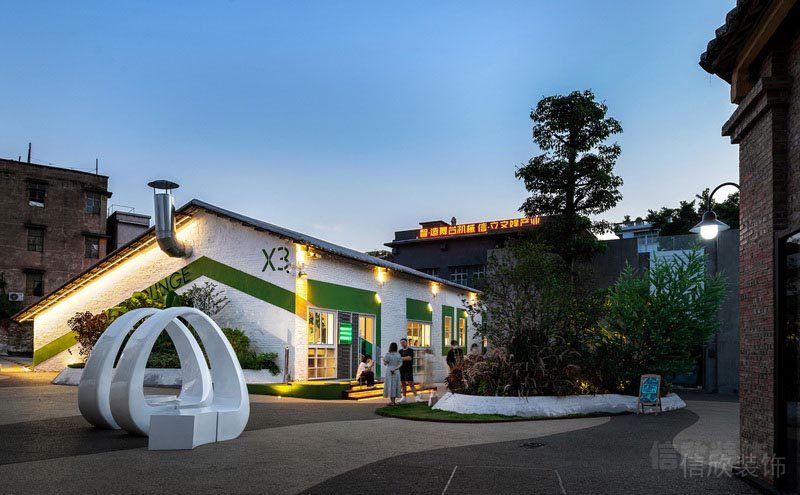 深圳蓮塘餐飲裝修設計公司案例 外墻 深圳蓮塘餐飲裝修設計公司案例 外墻