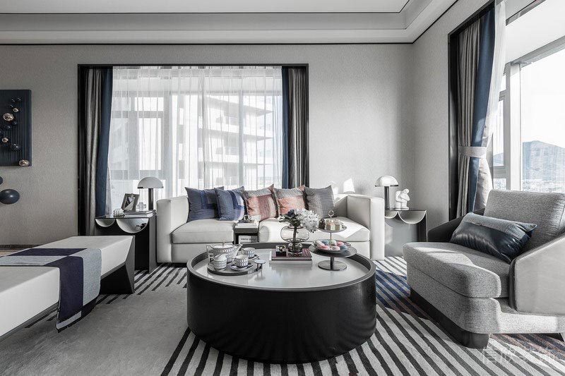 深圳寶安潤科華府家居新房現(xiàn)代風(fēng)格裝修設(shè)計(jì)案例 客廳 深圳寶安潤科華府家居新房現(xiàn)代風(fēng)格裝修設(shè)計(jì)案例 客廳