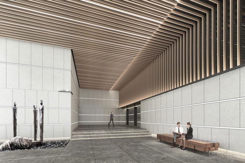 深圳龍崗辦公室裝修設計庭院效果圖 深圳龍崗辦公室裝修設計庭院效果圖