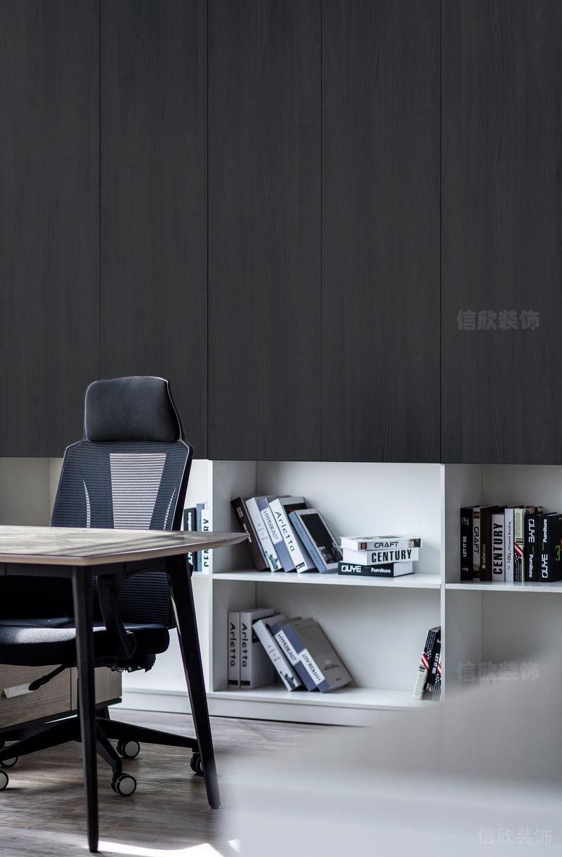 南山區(qū)世茂前海中心白色調(diào)辦公室裝修設(shè)計