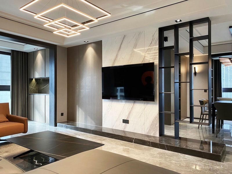 羅湖區招商中環現代風格的家庭住宅舊房裝修案例 客廳 羅湖區招商中環現代風格的家庭住宅舊房裝修案例 客廳