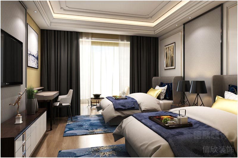 深圳寶安中式風格餐飲店裝修圖家庭客房效果圖 深圳寶安中式風格餐飲店裝修圖家庭客房效果圖