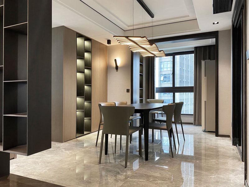 羅湖區招商中環現代風格的家庭住宅舊房裝修案 餐廳 羅湖區招商中環現代風格的家庭住宅舊房裝修案 餐廳
