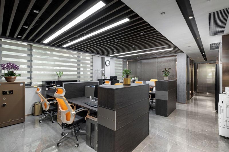 深圳鹽田辦公室辦公區(qū)設計