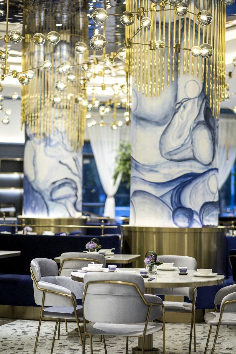 深圳羅湖餐飲茶餐廳裝修設計案例 用餐區 深圳羅湖餐飲茶餐廳裝修設計案例 用餐區