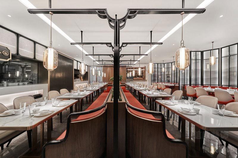 深圳科技園餐飲裝修設(shè)計案例 就餐區(qū)