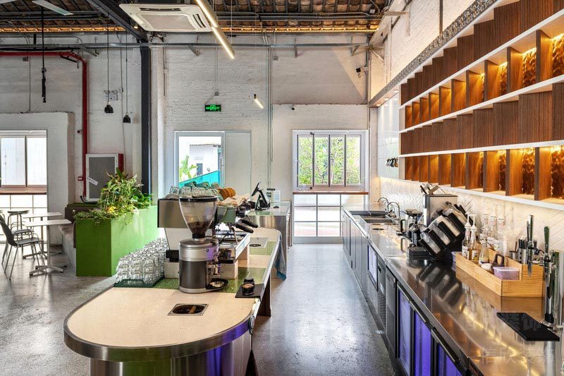 深圳蓮塘餐飲裝修設計公司案例 吧臺區 深圳蓮塘餐飲裝修設計公司案例 吧臺區