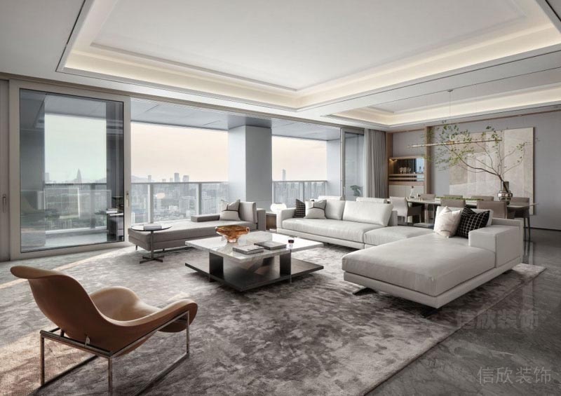 深圳寶安家居二手房裝修設(shè)計(jì)客廳