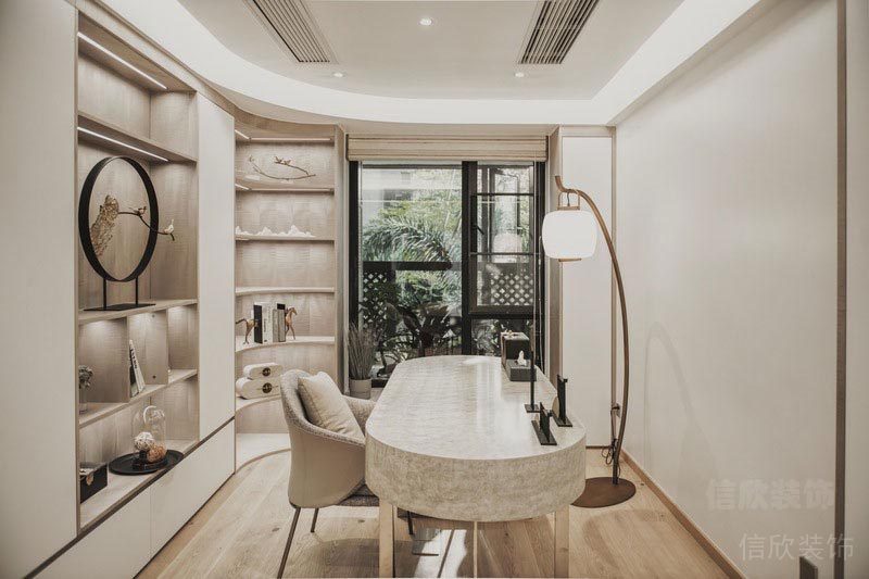 鹽田區(qū)家庭裝修書房效果圖