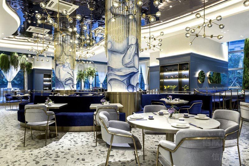 深圳羅湖餐飲茶餐廳裝修設計案例 用餐區 深圳羅湖餐飲茶餐廳裝修設計案例 用餐區