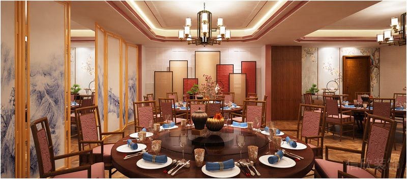 深圳寶安中式風格餐飲店裝修圖節(jié)日活動包間效果圖 深圳寶安中式風格餐飲店裝修圖節(jié)日活動包間效果圖