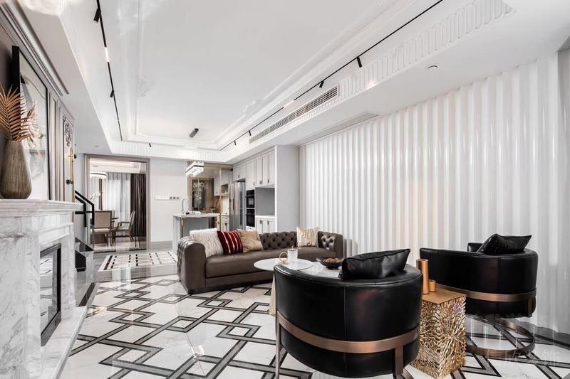 羅湖區(qū)家裝住宅新房裝修設(shè)計(jì)客廳圖