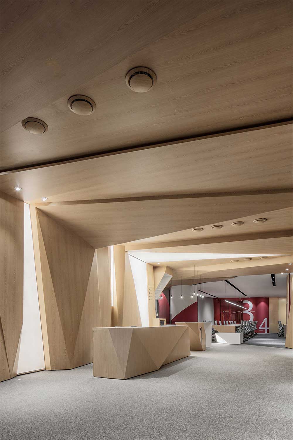 深圳市龍崗600平最美期待科技辦公室裝修前臺(tái) 深圳市龍崗600平最美期待科技辦公室裝修前臺(tái)