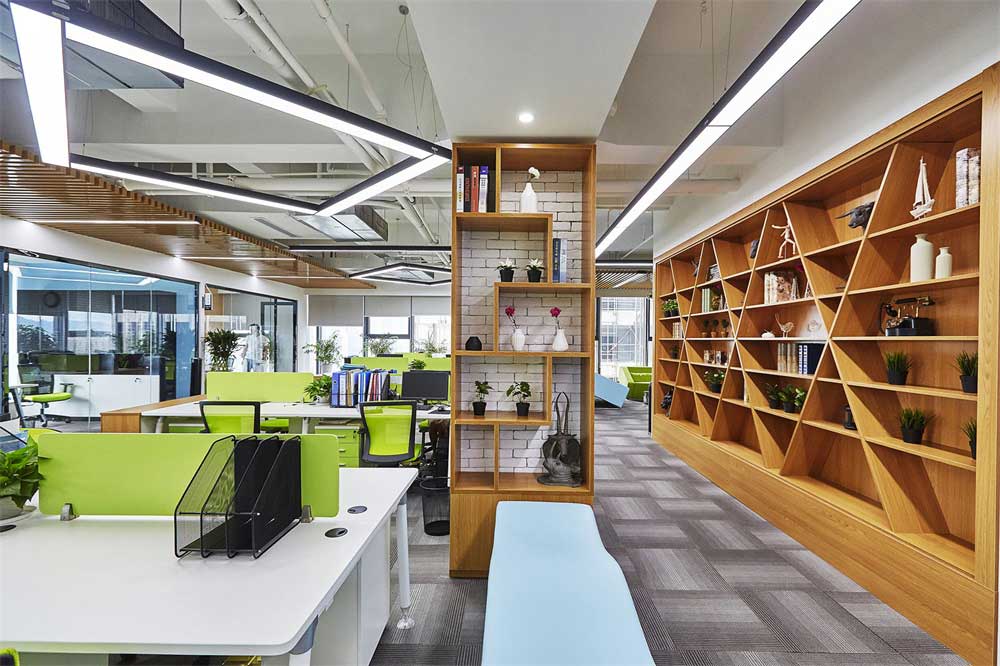 深圳市羅湖800平現代風辦公室裝修辦公區 深圳市羅湖800平現代風辦公室裝修辦公區