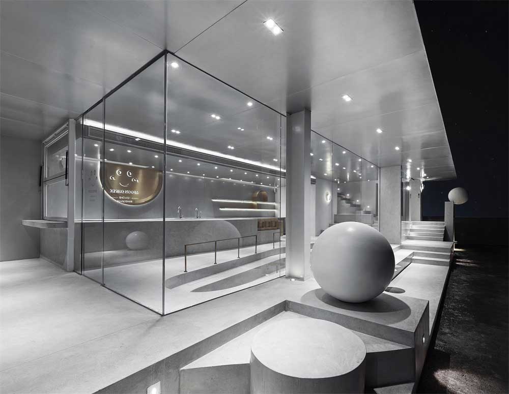 深圳福田區(qū)工業(yè)風(fēng)攝影工作辦公室設(shè)計裝修-前廳 深圳福田區(qū)工業(yè)風(fēng)攝影工作辦公室設(shè)計裝修-前廳