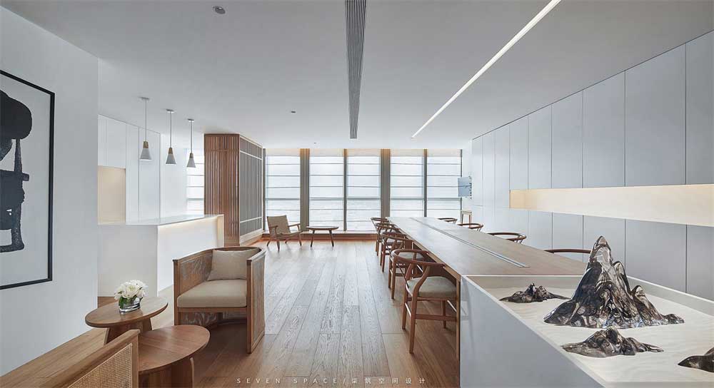 深圳市福田原木風辦公室裝修辦公區 深圳市福田原木風辦公室裝修辦公區