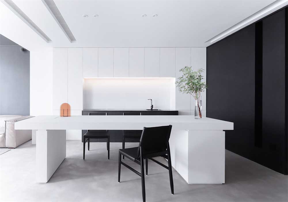 深圳現(xiàn)代簡約風格黑白色調(diào)辦公室設計裝修——水吧臺 深圳現(xiàn)代簡約風格黑白色調(diào)辦公室設計裝修——水吧臺