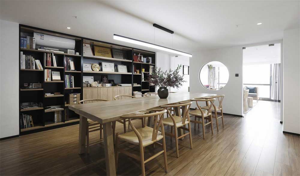 深圳龍華1000平新中式辦公室裝修會議室 深圳龍華1000平新中式辦公室裝修會議室