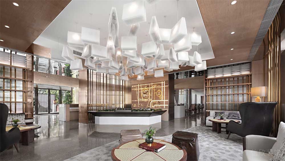 深圳市羅湖區現代日式風格辦公室大廳 深圳市羅湖區現代日式風格辦公室大廳