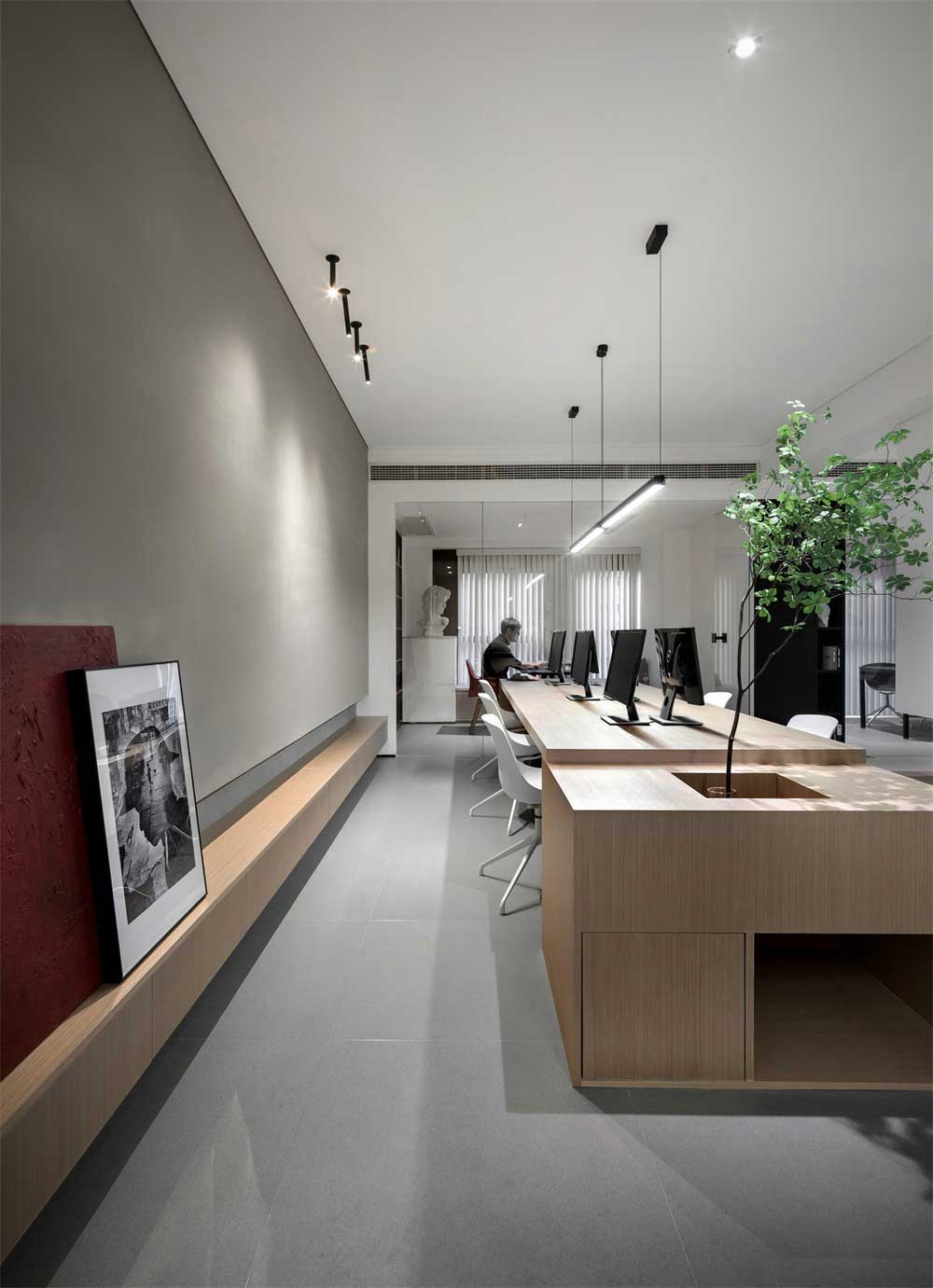 深圳市南山現代簡約辦公室辦公區設計裝修 深圳市南山現代簡約辦公室辦公區設計裝修