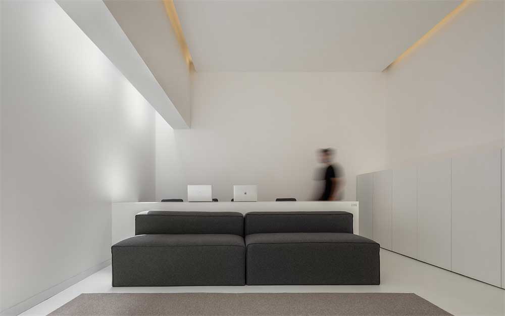 黑白現代簡約辦公室設計裝修休息區 黑白現代簡約辦公室設計裝修休息區